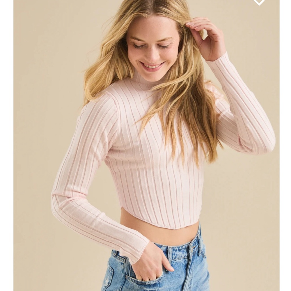 NWT ALTAR’D STATE Ribbed Mockneck